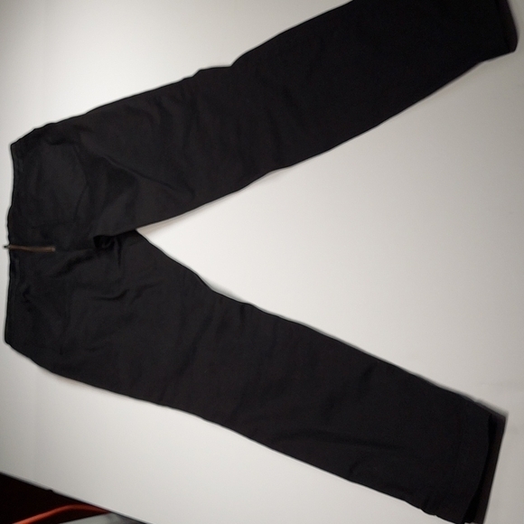 J. Crew Black Dannie Jeans with Faux Leather Top Size 8 - Picture 10 of 13